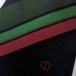 Vintage Dunhill narrow silk tie - made in Italy